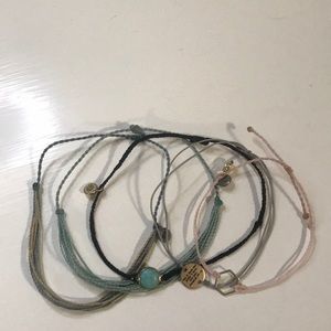 5 bracelets